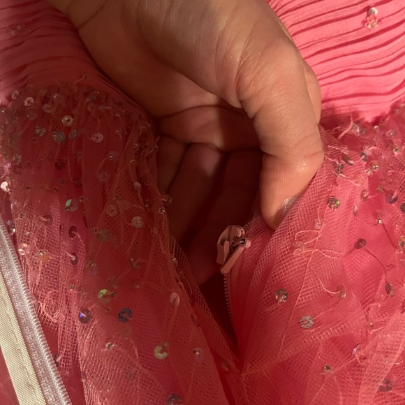 Alyce Pink Prom Dress - Picture 5 of 6